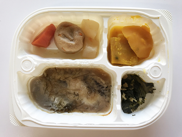 かなりやわらかめの宅配食　タラの昆布あんかけ弁当