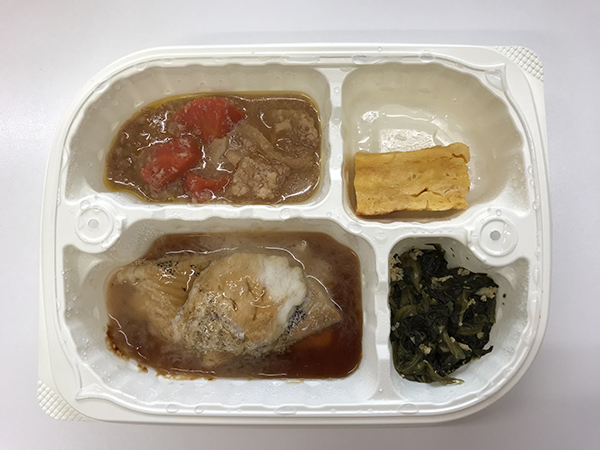 かなりやわらか宅配食 カレイの生姜煮弁当