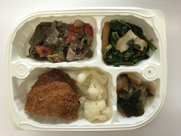 ちょっとやわらかめ宅配食　かつおフライ弁当