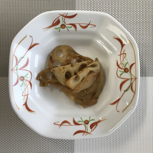 強化磁器食器おぎその八角煮物小鉢 盛り付け例